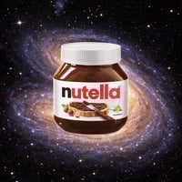 Floating Nutella Jar