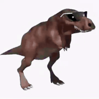 踊るティラノサウルス