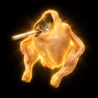 Smoking Chicken Fish