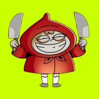 hooded girl