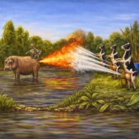 hippo fart battle