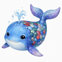 Rainbow Whale