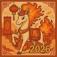 2026 FireHorse year 春节