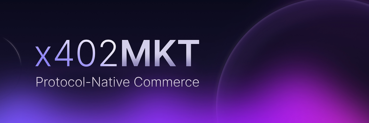 Header image for x402MKT
