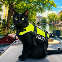 Nimis the Police Cat