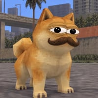 DOGE PEPE MUSTACHE