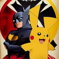 Batman vs Pikachu