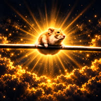 Hamster On Da Line