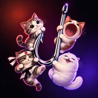 HOOKED ON CATS
