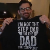 The Dad That Stepped Up logo