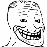 Trollunc Wojak logo