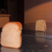 still standing bread