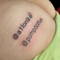 a1lon9 butt tat