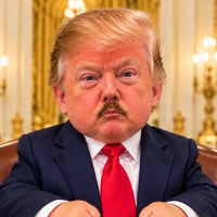 Moustache Trump