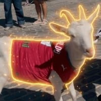 Ronaldo The GOAT logo
