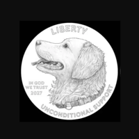 Unconditional Support Dog Coin