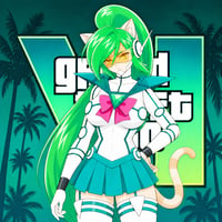 Shiny Wasabi Kitty