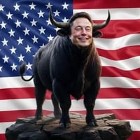 The Patriotic Bull logo