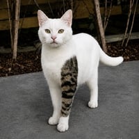 Bucky the Tattoo Cat