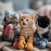 kittens with mittens logo