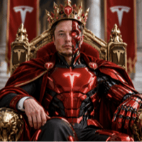 Technoking of Tesla logo