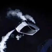 Falling Tesla Roadster