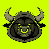 Bull in Hood