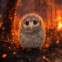 The Flammulated Owl