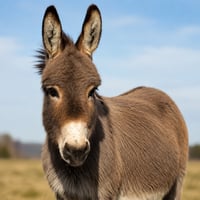 Just a donkey