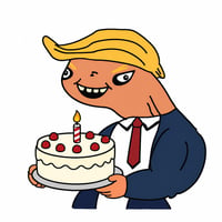 Happy 80th Birthday Donuld Tramp