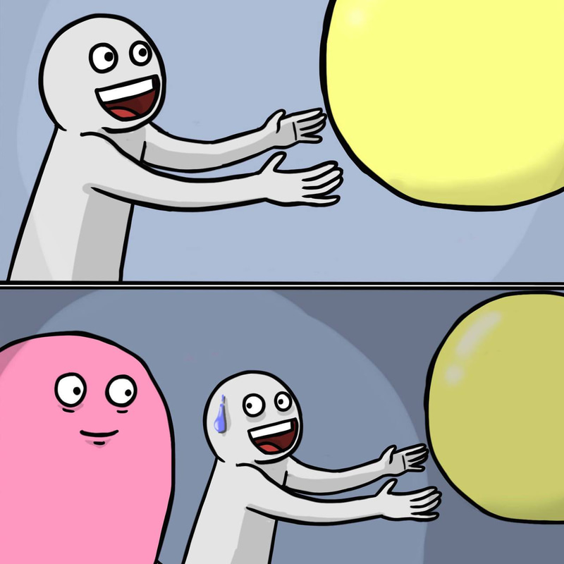 Running Away Balloon