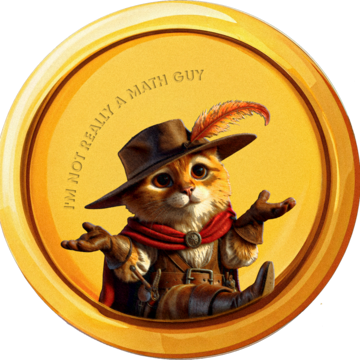 Not really a math guy token logo