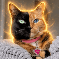 Venus the Two Face Cat