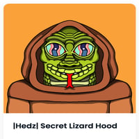 Secret Lizard hood