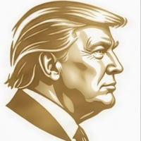 Golden Trump logo