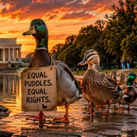 Justice for the Ducklings logo