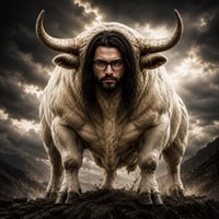 THE WHITE BULL