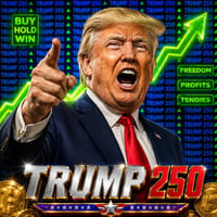 Trump 250 logo