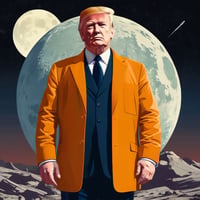 MoonTrump token logo