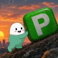P logo