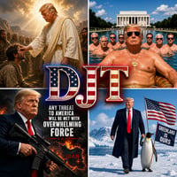 Donald John Trump Memes logo