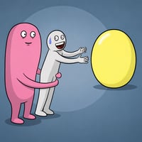 Running Away Balloon
