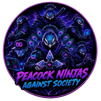 PEACOCK NINJAS AGAINST SOCIETY