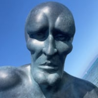 Handsome Squidward Statue