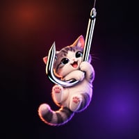 Hooked Cat