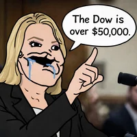 The Dow is over $50,000