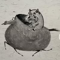 抖音爆火国风抽象马