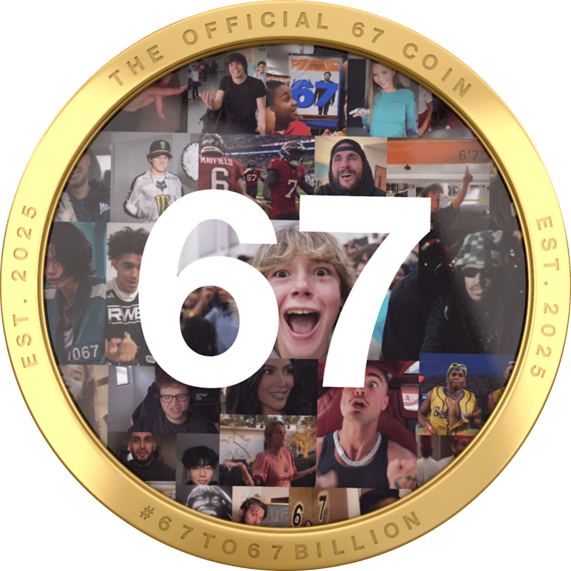 The Official 67 Coin 标识