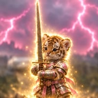 tiger wif sword