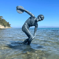 Handsome Squidward Statue